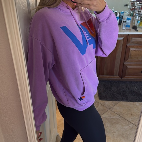 AN purple graphic hoodie - Picture 4 of 5